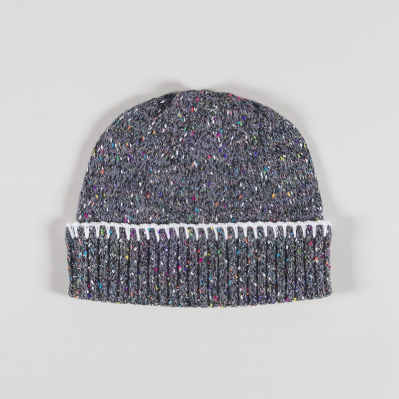 Far Afield Multi-Fleck Beanie Grey-1